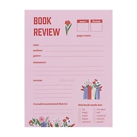 Book Review Notepad by Fab Finds