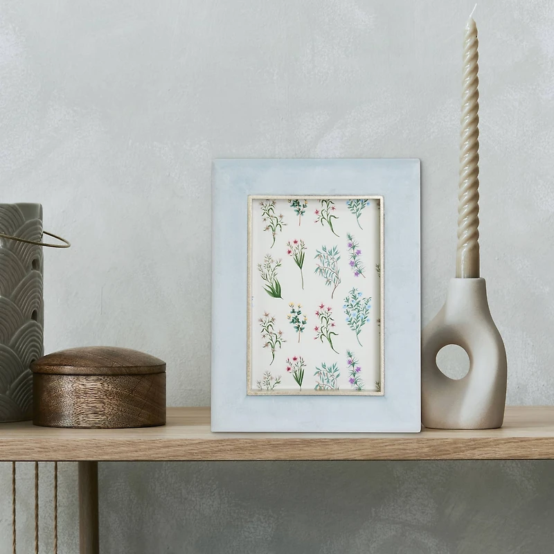 Just Jane 5" x 7" Flocked with Gold Frame by Studio Décor