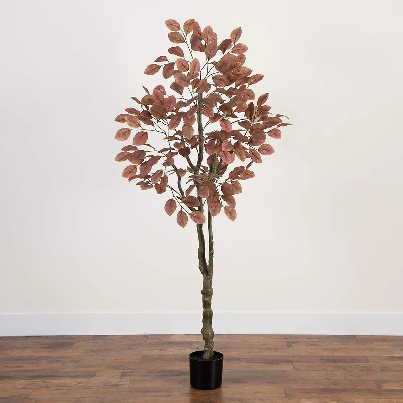 6ft. Brown Autumn Dogwood Artificial Potted Tree