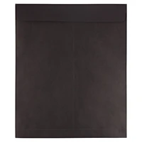 JAM Paper 15" x 18" Smooth Black Open End Catalog Envelopes, 125ct.