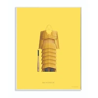 Stupell Industries Beyoncé Wooden Wall Plaque