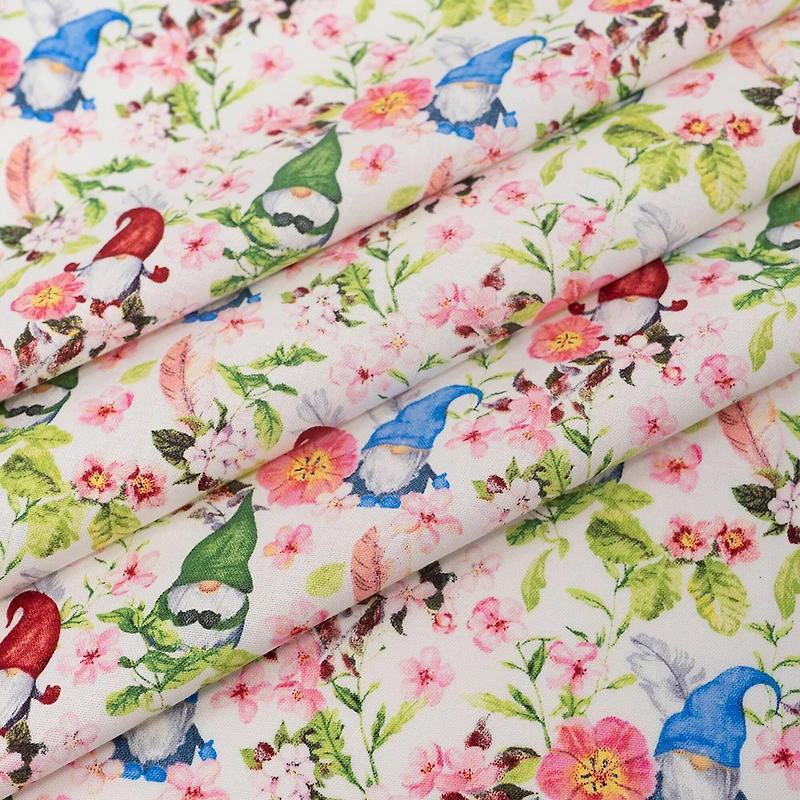 SINGER Fabric Cotton Spring Gnome Bundle
