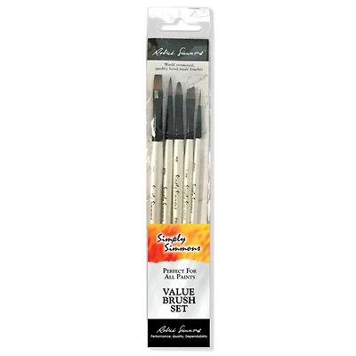 Simply Simmons Go-To 5 Piece Brush Set