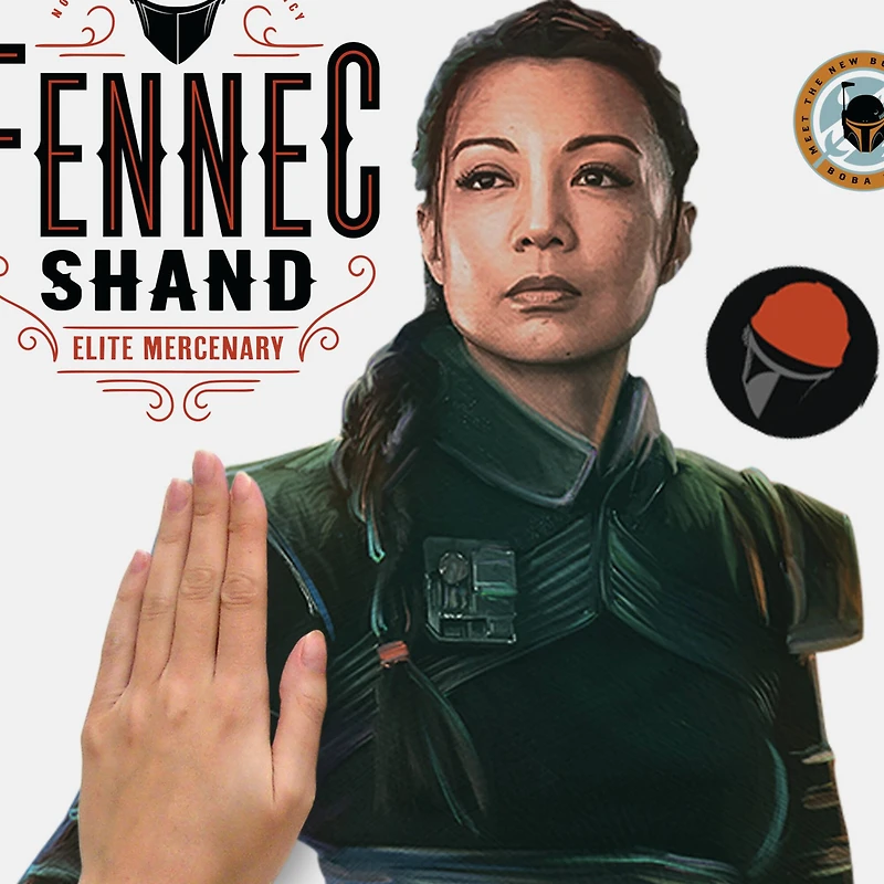 RoomMates The Book Of Boba Fett Fennec Shand Peel & Stick Giant Wall Decals