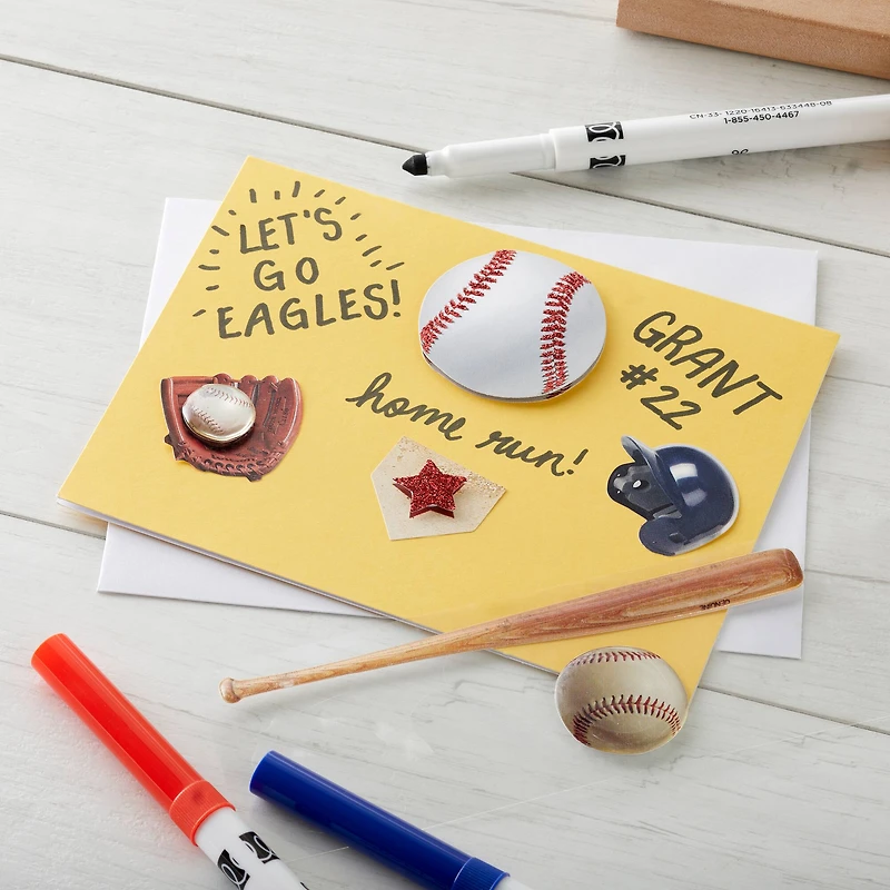 Baseball Icons Dimensional Stickers by Recollections™