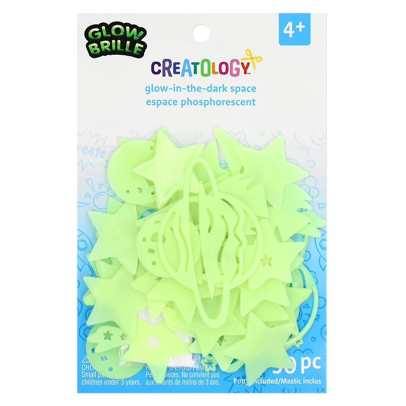 Space Glow-in-the-Dark Stickers by Creatology™