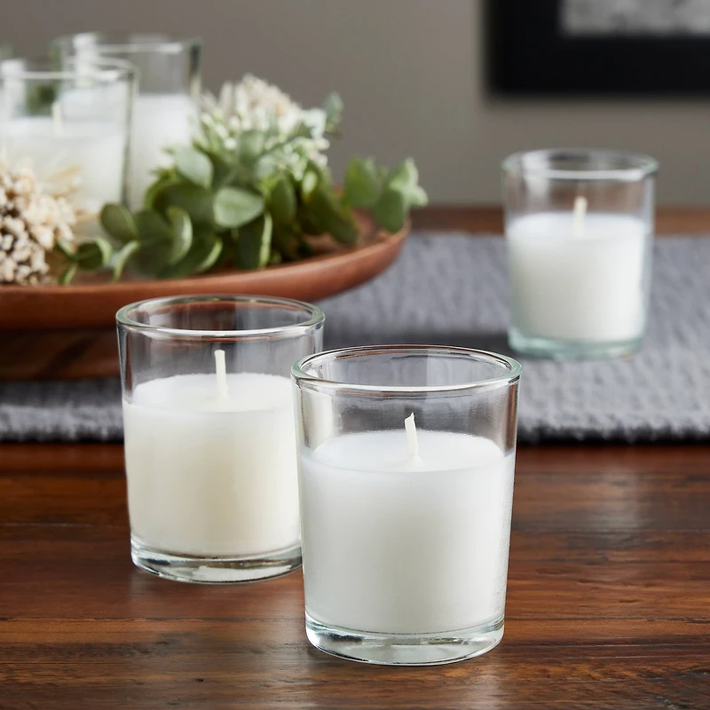12 Glass Votive Candles by Ashland® Basic Elements