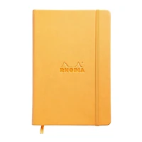 Rhodia® Orange Lined Webnotebook, 5.5" x 8.25"