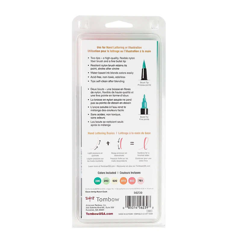 Tombow Just Peachy Dual Brush Pens