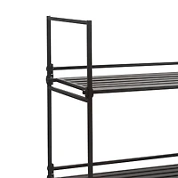 Organize It All Espresso 3 Tier Shelf