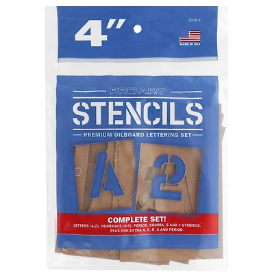Pro Art® Oil Board Stencil Set
