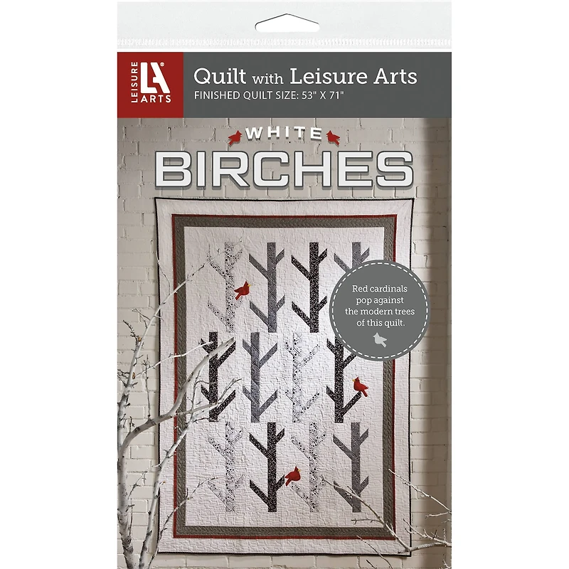 Leisure Arts® White Birches Quilt Pattern