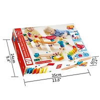Hape Marble Run DIY Wood Building Racetrack