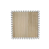 12" White Metal Picket Fence Tray by Ashland®