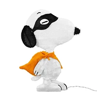 18" LED Peanuts Superhero Snoopy Yard Art