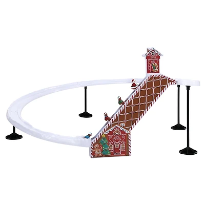 Mr. Christmas 47" Animated & Musical Gingerbread Ski Slope