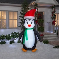 7ft. Airblown® Inflatable Christmas Penguin