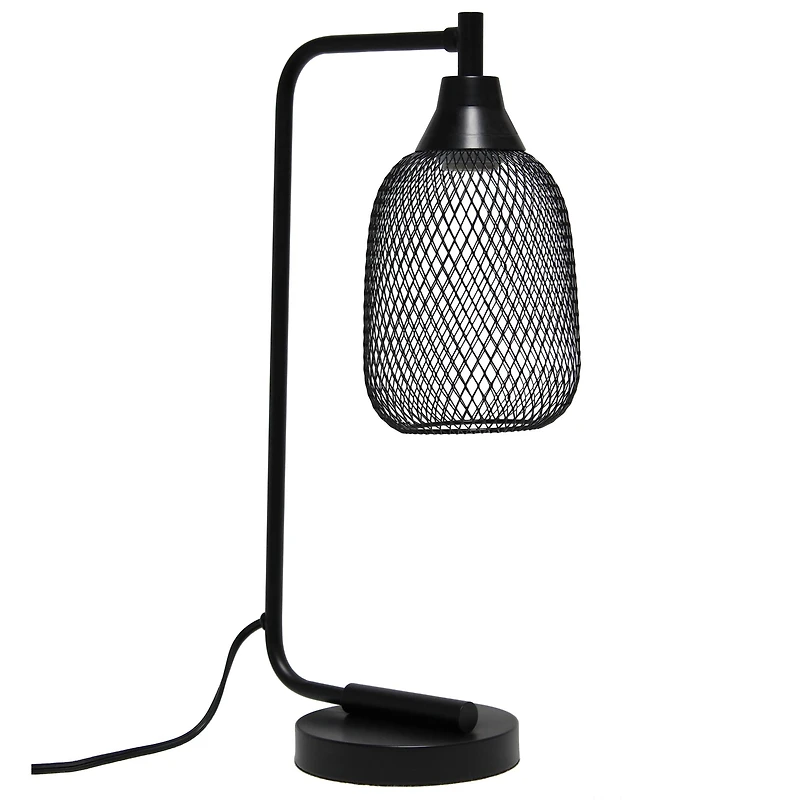 Lalia Home 19" Industrial Mesh Desk Lamp