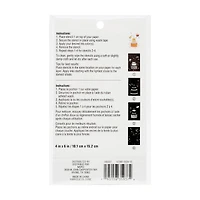 4" x 6" Birthday Cake Print Layering Stencil Set by Recollections™