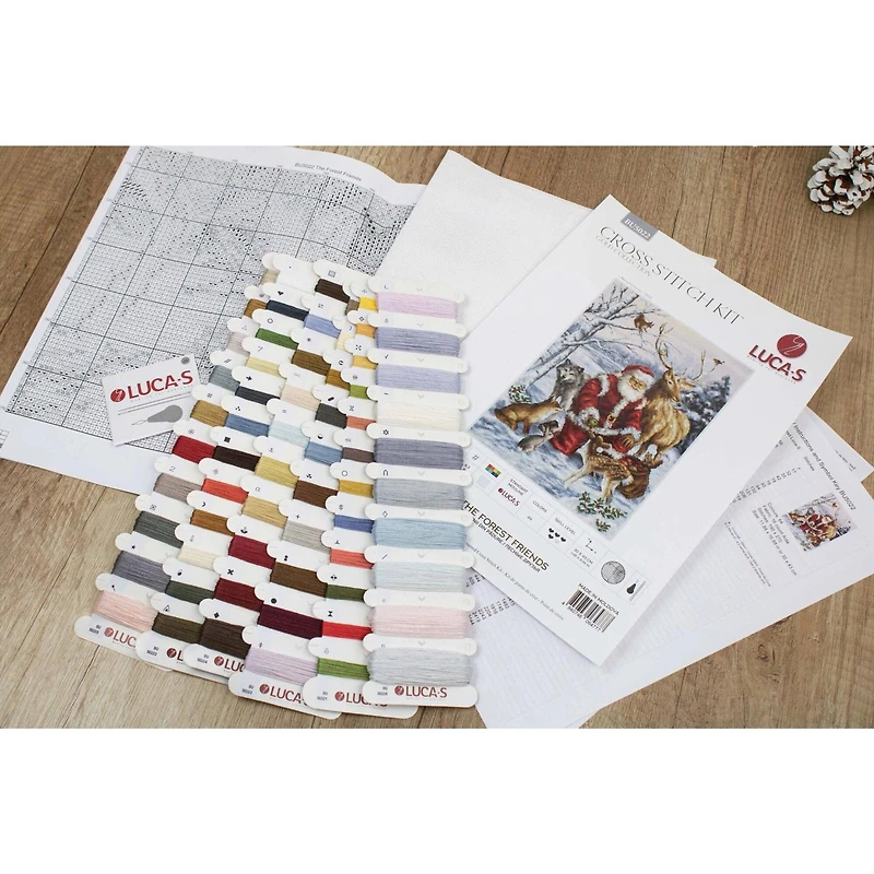Luca-S The Forest Friends Counted Cross Stitch Kit