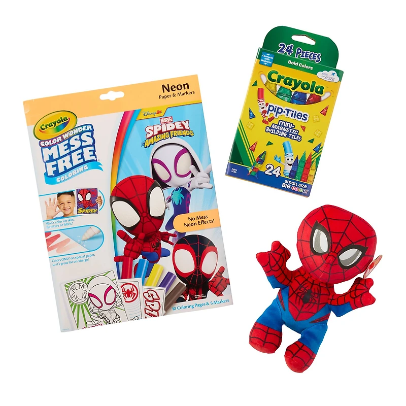 Crayola® & Spider-Man Kids' Stocking Stuffer Bundle