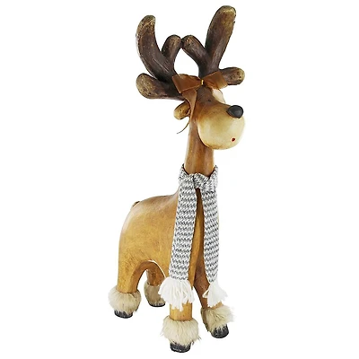2ft. Santa's Second Team Holiday Reindeer Statue: Ambrose