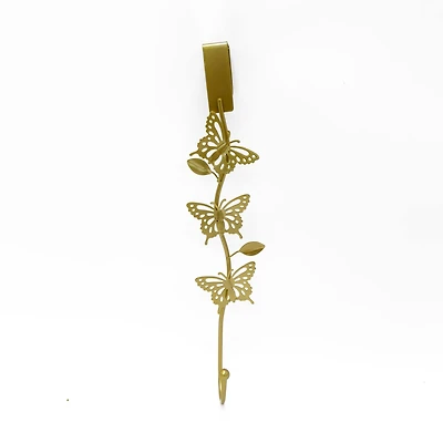 15" Gold Butterfly Wreath Hanger by Ashland®