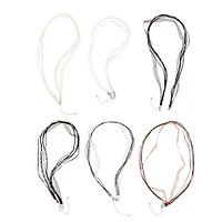 12 Packs: 6 ct. (72 total) 18" Ribbon Cord Necklaces by Bead Landing™