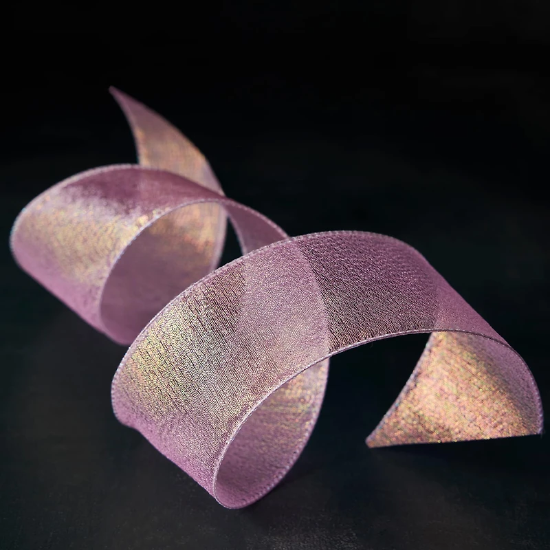 2.5" x 3yd. Crinkle Sheer Wired Ribbon by Celebrate It® Classic