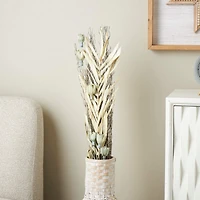 Light Brown Palm Leaf & Branch Bundle