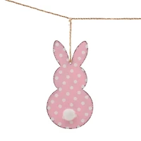 Glitzhome® 6ft. Easter Metal Bunny Garland