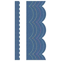Carson Dellosa® Cool Denim Scalloped Borders Sets, 6ct.