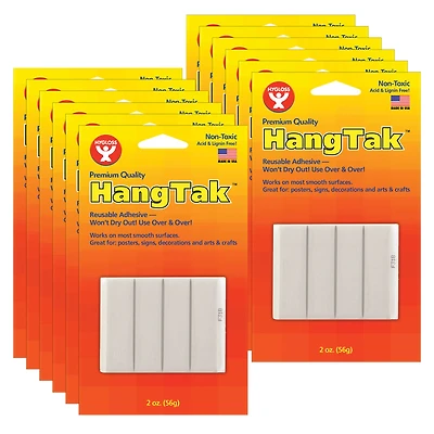 Hygloss® HangTak™ Reusable Adhesive, 12ct.