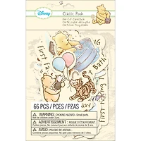 EK Success Disney Cardstock Die-Cuts 66/Pkg-Classic Pooh - Firsts
