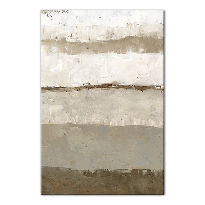 Neutral Stripes 24" x 36" Canvas Wall Art
