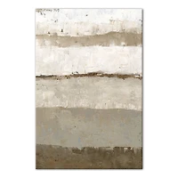 Neutral Stripes 24" x 36" Canvas Wall Art