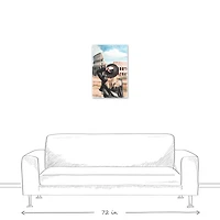 Women Coliseum Painterly Canvas Wall Art