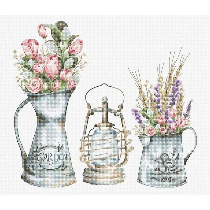 Luca-s Lamp Counted Cross Stitch Kit