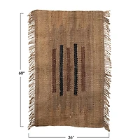 Hello Honey® Bohemian Woven Jute & Leather Wall Hanging