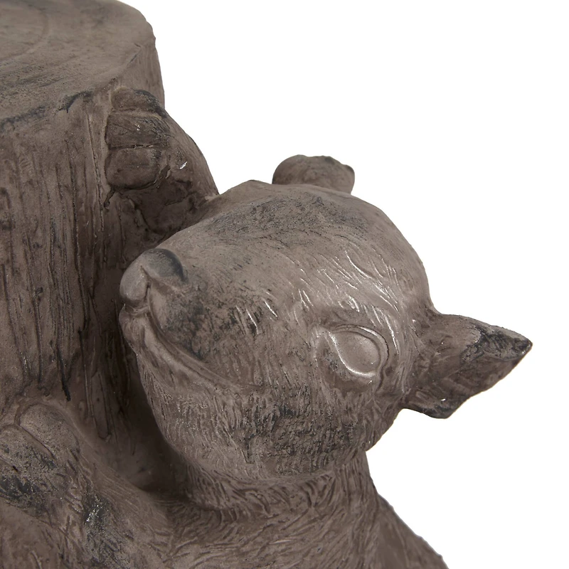 Brown MGO Modern Farmhouse Garden Sculpture