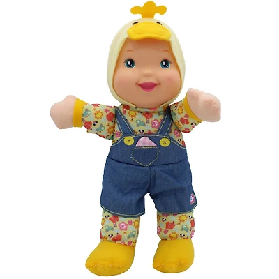 Goldberger Baby's First® Singing Farm Friends™ Baby Doll with Duck Outfit