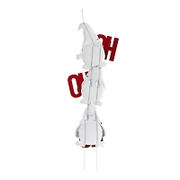 Glitzhome® 51" Metal Ho Ho Ho Gnome Yard Stake