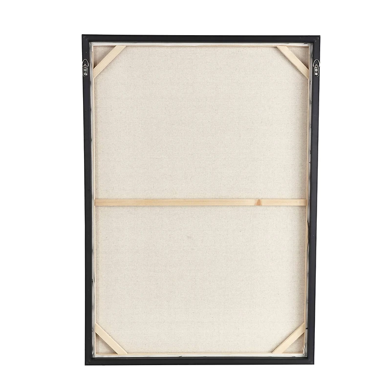 White Canvas Leopard Framed Wall Art