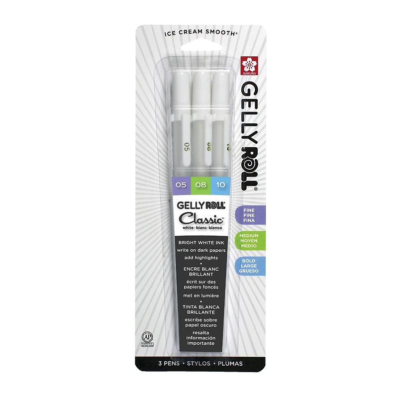 Gelly Roll® Classic™ White Gel Pen