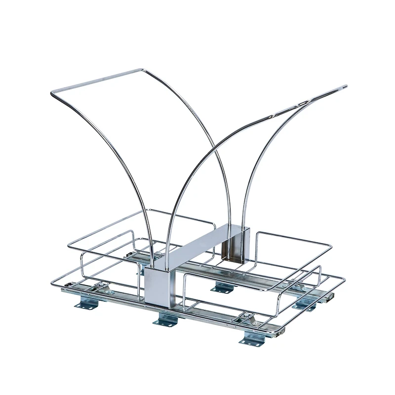 Household Essentials Glidez Double Pull Out Trash Can