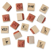Safari Jar of Wood Stamps by Recollections™