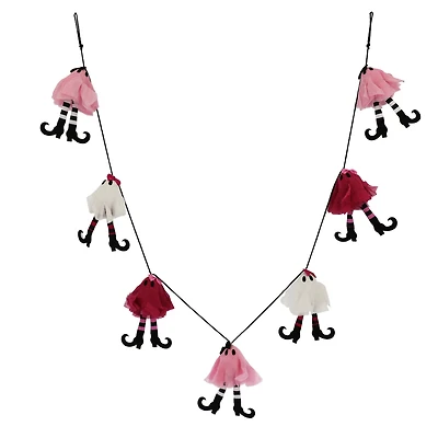6ft. Pink Ghosts with Witch Legs Garland by Ashland®