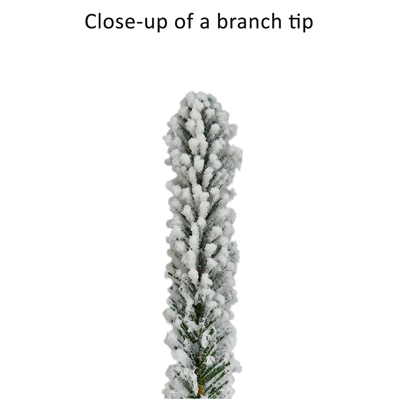 7.5ft. Pre-Lit Mountain View Spruce Artificial Christmas Tree