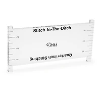 Dritz® Clear Acrylic Stitch Tool for 1/4'' Presser Foot
