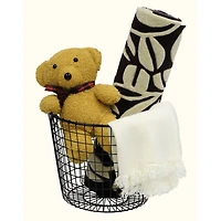 14" Stackable Metal Storage Baskets, 2ct.